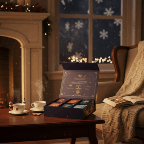 Coffret tisanes thés de Noël